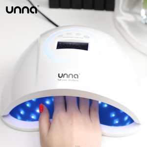 Máquina profissional de secagem de esmalte de gel 90 W com sensor inteligente de temporização lâmpada UV para unhas