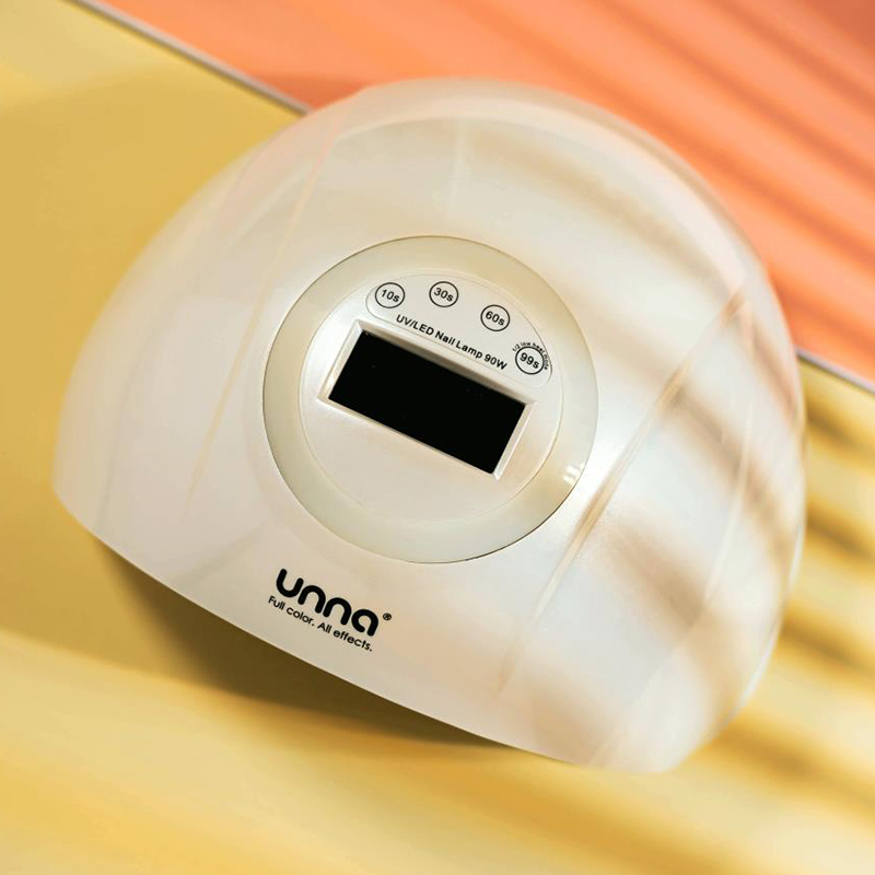 Máquina profissional de secagem de esmalte de gel 90 W com sensor inteligente de temporização lâmpada UV para unhas